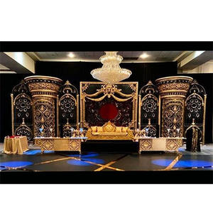 Magnífico Escenario de Boda de Fibra Estilo Antiguo, Decoración de Escenario de Boda de Fibra con Elegancia Británica, Escenario de Boda de Fibra con Aspecto Moderno y Elegante de Sídney, Reino Unido - Product Image 1