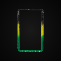 Étagère de présentation anti-poussière en TPU, transparente et claire, disponible en plusieurs couleurs.