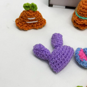 Chapeau en peluche pour hamster fait à la main au crochet, chapeau tricoté à la main, chapeau de voyage pour suiveur de <span class=keywords><strong>sucre</strong></span>, chapeau miniature mignon pour animaux de compagnie - Product Image 2