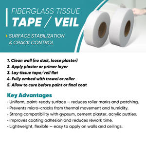 Ruban en tissu <span class=keywords><strong>de</strong></span> <span class=keywords><strong>fibre</strong></span> <span class=keywords><strong>de</strong></span> <span class=keywords><strong>verre</strong></span>, ruban en tissu <span class=keywords><strong>de</strong></span> <span class=keywords><strong>fibre</strong></span> <span class=keywords><strong>de</strong></span> <span class=keywords><strong>verre</strong></span>, application facile, ruban FibaFuse en <span class=keywords><strong>fibre</strong></span> <span class=keywords><strong>de</strong></span> <span class=keywords><strong>verre</strong></span> - Product Image 5