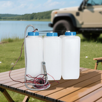 Réservoir d'eau blanc CanRun de grande capacité pour la randonnée en plein air, le camping, la voiture, le camping-car