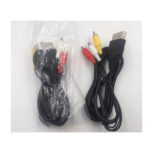 เปลี่ยนสายคอมโพสิตวิดีโอเสียง 6FT สายไฟ <span class=keywords><strong>AV</strong></span> 3 RCA สําหรับคอนโทรลเลอร์คลาสสิกเก่าของ Xboxes - Product Image 3