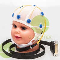 Casque EEG néonatal à 10 canaux pour surveillance EEG des nouveau-nés, certifié CE pour les soins intensifs néonatals