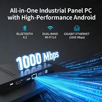 PC industriel tout-en-un 15,6 pouces, tablette Android 12 sans ventilateur RK3399 4 Go RAM/64 Go ROM, fabriqué en Chine