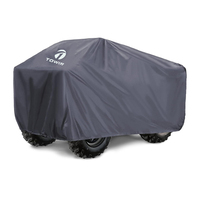 Protection en tissu Oxford 420D de qualité supérieure contre l'eau UV Wind Quad Cover ATV Cover pour Can-am,Suzuki,Kawasaki,Honda
