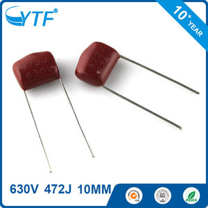 Condensador de flujo de 630V, 472J, potencia de polipropileno metalizado para placa de circuito - Product Image 6