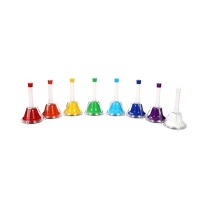 Education <strong>Children</strong> Rainbow Colors Toy Musical <strong>Instrument</strong> Rainbow Hand Bell - Product Image 5