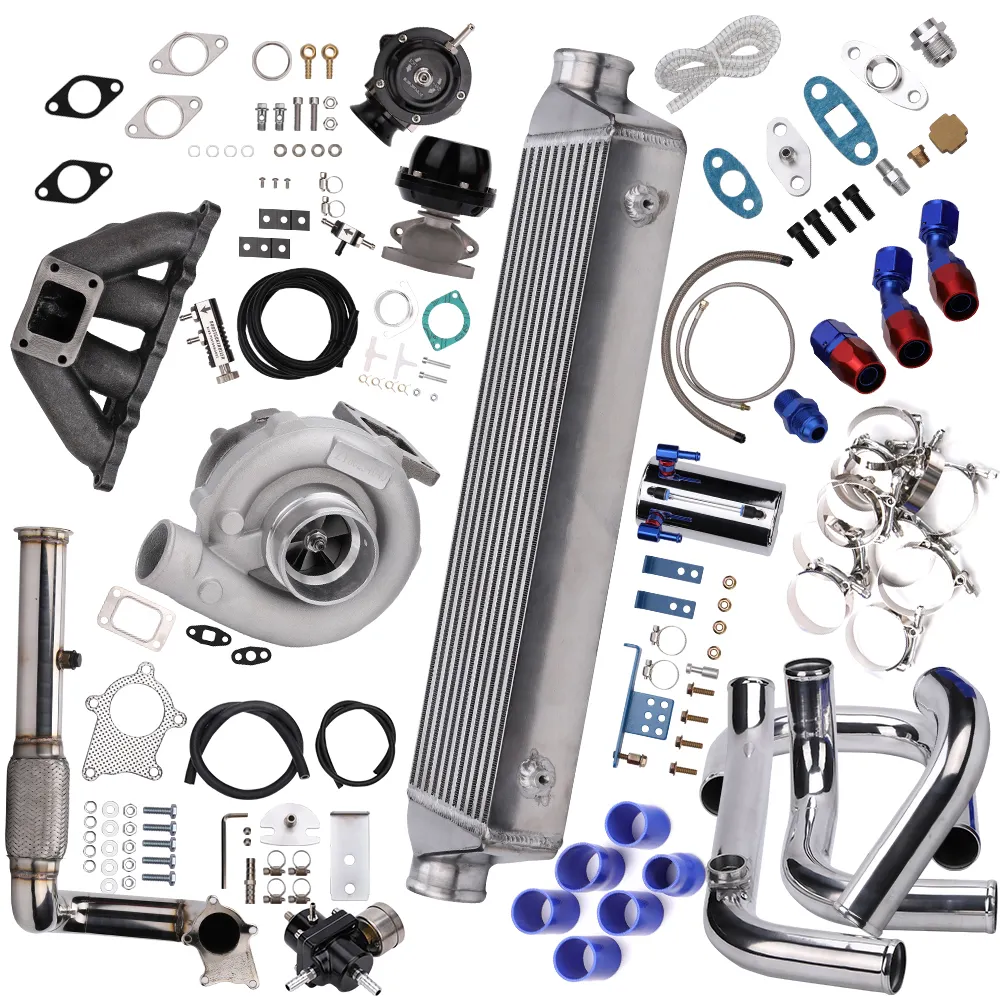 10 PCS Turbo Kit For Honda Civic D15 D16 D15Z1 D16Z6 D16Y7 D16Y5