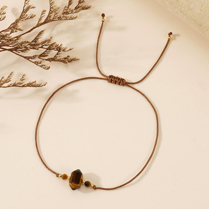 Vente en gros de bracelets de pierres précieuses améthyste de style bohème de qualité supérieure bijoux de mode bracelets à breloques - Product Image 1