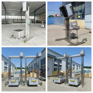 Elevador de Carro Hidráulico de Columna de 200L 300L para Alimentos, Carne, Hamburguesas y Otros Materiales - Equipo de Elevación de Contenedores - Product Image 5