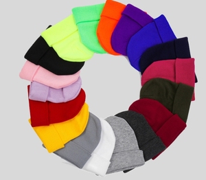 <b>Women</b> Men Warm Cuffed Slouchy Beanie Hats Winter Knit <b>Caps</b> Soft Ski Hat for Skiing <b>Running</b> Outdoor Sport - Product Image 4