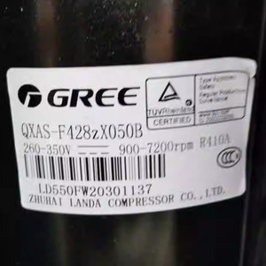 คอมเพรสเซอร์แอร์กรี รุ่น QXAS-F428zX050B 260-350V R410A สำหรับเปลี่ยนซ่อม - Product Image 1