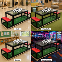 Jeu de football de table interactif pour 2 joueurs, jouet sportif pour enfants, garçons et filles, idéal pour les centres commerciaux, les cafés, les écoles et les centres commerciaux