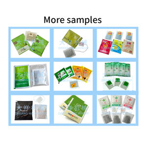 DCK-18 prix usine automatique petit sachet de thé enveloppe emballage intérieur et extérieur goutte à goutte sachet de thé machine d'emballage avec fil et étiquette - Product Image 4