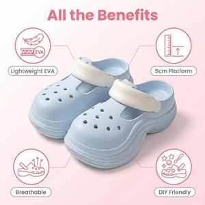 รองเท้าส้นเตารีดแฟชั่นสำหรับผู้หญิง รุ่นซัมเมอร์  แบบสวมสบาย  น่ารัก สีมาการอง  ใส่ได้ทั้งในบ้านและนอกบ้าน สูง 5 ซม. - Product Image 5