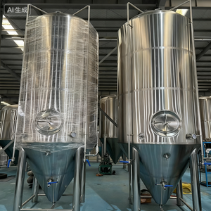 Nova Tendência Isolados Tanque De Armazenamento De Cerveja Fermentação Tanque De Fermentação 1000L-Beer Fermentador - Product Image 4
