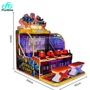 Funtime ปืนฉีด<span class=keywords><strong>น้ำ</strong></span>สำหรับใช้ในอาคาร, ปืนฉีด<span class=keywords><strong>น้ำ</strong></span>เกมยิงด้วยปลั๊ก EU สำหรับห้างสรรพสินค้า - Product Image 2