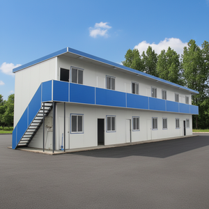 Maison préfabriquée modulaire en panneaux sandwich de haute qualité de 20 pieds pour l'hébergement des travailleurs et le bureau temporaire sur chantier - Product Image 1