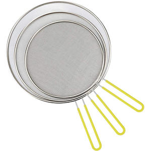 Couverture facultative de garde d'éclaboussure de poignée de silicone de cuisine de couleur S/S pour la poêle à frire - Product Image 1