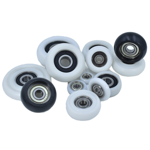 Roues pivotantes concaves avec roulements Pneus de traction en plastique robustes pour équipement industriel et <span class=keywords><strong>chariot</strong></span> - Product Image 6