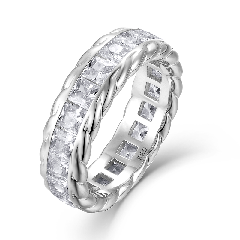 Moissanite Argento
