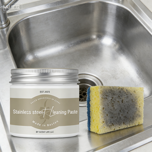 Pâte détachante premium en acier inoxydable - Baume nettoyant écologique non toxique pour <span class=keywords><strong>usage</strong></span> domestique et commercial - Product Image 3