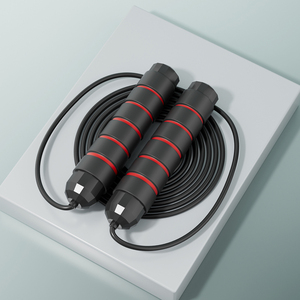 <span class=keywords><strong>Corde</strong></span> <span class=keywords><strong>à</strong></span> <span class=keywords><strong>sauter</strong></span> unisexe de haute qualité pour débutants, durable, réglable, fitness, cardio, perte de poids, <span class=keywords><strong>exercice</strong></span> - Product Image 3