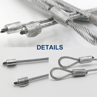 9'6\" Verzinkte Kabel Garagentor-Drahtseil für Garagentor-Ersatzkit