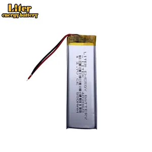 Baterai Lithium Polymer 402060 3.7V 550mAh li-po Li ion untuk perekam suara instrumen kecantikan printer kode laser