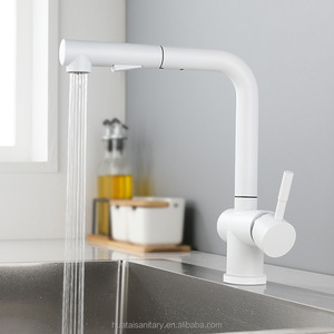Rubinetto Commerciale Estraibile Nero con Doccetta, Miscelatore da Cucina con Spruzzatore - Product Image 4