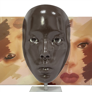 หัว Mannequin แต่งหน้าแบบซักได้,อุปกรณ์แต่งหน้าสำหรับสถาบันความงามเครื่องสำอาง<span class=keywords><strong>ส</strong></span>่วนตัวกรุณาแต่งหน้ารูปร่างใบหน้า - Product Image 3