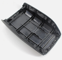 Couverture de l'accoudoir de la console centrale de l'intérieur de la voiture pour VOLVO S80 1999-2006/Noir