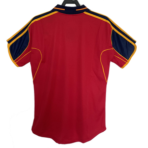 ชุดฟุตบอลฤดูร้อนแขนสั้น2000ย้อนยุคสเปนของที่ระลึกจากโรนัลดินโฮชุดสโมสรยุโรประบายอากาศ - Product Image 2