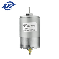 Moteur CC XYT 10000 tr/min RS 550 555, prix d'usine, 35,6 mm, 12 V, 24 V, moteur à engrenages, vélo électrique, aimant permanent, ventilateur, ROHS, bateau, brosse
