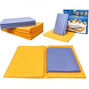 Washable <b>Kitchen</b> Dish <b>Cloth</b> Non-Woven Cleaning Shammy Towel Super Absorbent Shammy <b>Cloth</b> - Product Image 1