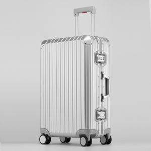 Customizable Wholesale All-Aluminum Business Travel <strong>Luggage</strong> Set With Luxury Design Trolly Suitcases - Product Image 1