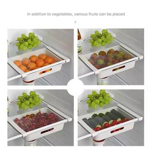 Organisateur de cuisine suspendu pour réfrigérateur, boîte de rangement pour œufs et fruits, type tiroir, bac à légumes, accessoires de cuisine, étagère d'organisation pour réfrigérateur - Product Image 3