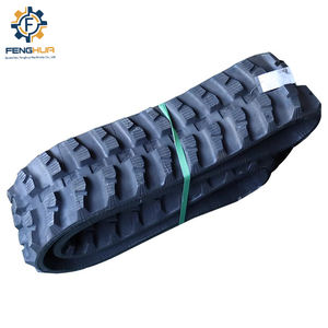 300x52.5x86 400x72.5Wx76 450x83.5Kx74 406x152.4x53 550x90x56 320x86Bx49 400x86x50 Oruga de goma para tren de rodaje de excavadora - Product Image 5