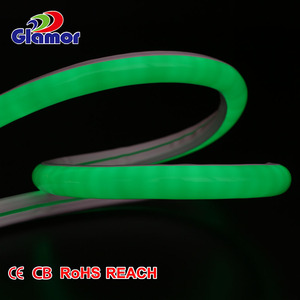 ความเย้ายวนใจยืดหยุ่นได้120 Leds/M 9วัตต์/เมตร <span class=keywords><strong>Ip65</strong></span>กันน้ำ CE CB รับรอง15มม. * 14มม. LED นีออน <span class=keywords><strong>Flex</strong></span> - Product Image 3