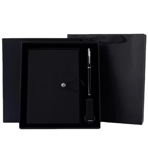 Nuovi <span class=keywords><strong>Prodotti</strong></span> 2026: Set Regalo di Lusso, Agenda in Pelle PU Personalizzata con Logo Stampato, Set con Penna e Portachiavi USB - Product Image 6