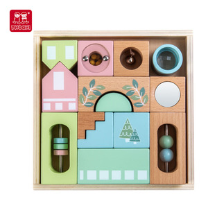 Bằng Gỗ Khối Âm Nhạc Nhạc Cụ Sáng Tạo Xây Dựng Khối Thiết Lập Cho Trẻ Em - Product Image 5