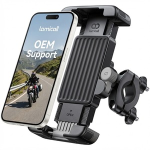 Soporte de Teléfono para Bicicleta Lamicall BCSP20 con Agarre Seguro, Plegable, con Bloqueo de Seguridad, Antideslizante - Product Image 1