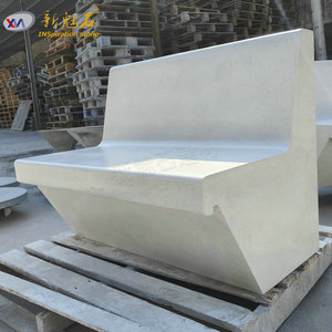 New Stone Building Materials Precast <b>Cement</b> Bench XMS006 High Performance Concrete Municipal Park Garden Chair - Product Image 2