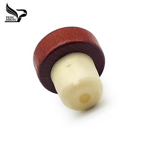 Bán buôn bằng gỗ <span class=keywords><strong>cap</strong></span> t Shape 19.5 cm Top tổng hợp rượu Nút Chai Nắp Desgin - Product Image 2