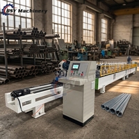 Ligne de production professionnelle de profilés de portes à enroulement en aluminium haute vitesse, équipement de fabrication de lames de porte, machine de formage à froid