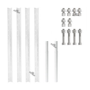 Structure de montage FarSun adaptée aux panneaux solaires sur toit, trépied réglable en aluminium triangulaire - Product Image 6