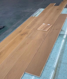 Suelo de Madera de Roble Blanco Cepillado Multicapa, 1900 mm de Longitud, Sistema de Instalación T&G, Diseño Moderno - Product Image 2