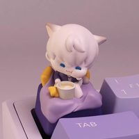 Keycap Love and Deepspace en résine 3D, périphériques de jeu, personnages Rafayel/Sylus/Xavier/Caleb/Zayne, artisanat fait main, keycap de clavier