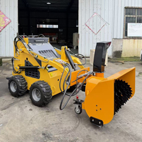 Mini-chargeuse compacte multifonctionnelle tout-terrain la plus demandée, chargeuse frontale sur chenilles conforme EPA