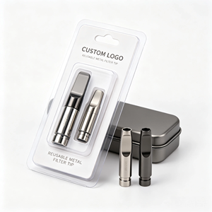 Wholesale Portable Stainless Steel <b>Cigarette</b> <b>Holder</b> Metal Filter Tip <b>Long</b> Term Repurchase Goods For E-commerce Vendors - Product Image 2